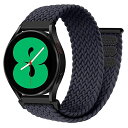 送料無料 Galaxy Watch 6 / 5 / 4 バンド 40mm 44mm / 6 Classic 43mm 47mm / Galaxyウォッチ 5 Pro 45mm / 4 Classic 42mm 46mm / 3 41mm / Active 2 コンパチブル Amazfit GTS 2 / 3 / 4 20mm 編み込みソロループスポーツストラップ ブレス