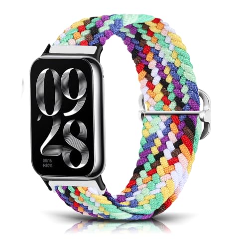 Xiaomi Redmi Watch 5 / Redmi Watch 4 / Xiaomi Smart Band 9 Pro / Smart Band 8 Pro 交換バンド 交換ベルト サイズ調節可能 Redmi Watch 5 編組バンド ナイロン製 弾力性 皮膚にやさしい 軽量 コンパチブル Xiaomi Band 9 Pro / Band 8 Pro バンド 虹色 ... Xiaomi Redmi Watch 5 / Redmi Watch 4 / Xiaomi Smart Band 9 Pro / Smart Band 8 Pro 交換バンド 交換ベルト サイズ調節可能 Redmi Watch 5 編組バンド ナイロン製 弾力性 皮膚にやさしい 軽量 コンパチブル Xiaomi Band 9 Pro / Band 8 Pro バンド 虹色 ...