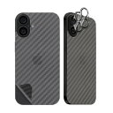 iPhone 16 背面フィルム 2枚 + カメラフィルム 2枚 素材 ソフトフィルム 極薄 スクラッチ防止 防汚コート 貼り付け簡単 保護フィルム iPhone 16 フィルム 4枚セット 送料無料