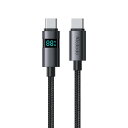 USB Cケーブル PD 100W急速充電 横向きで出力スクリーン表示 見やすい タイプCケーブル MacBook iPad iPhone 16 / 15 Xperia Galaxy Pixel Switch Androidなど 高速データ転送 Carplay Type C ケーブル などUSB C端末 1.2m 送料無料
