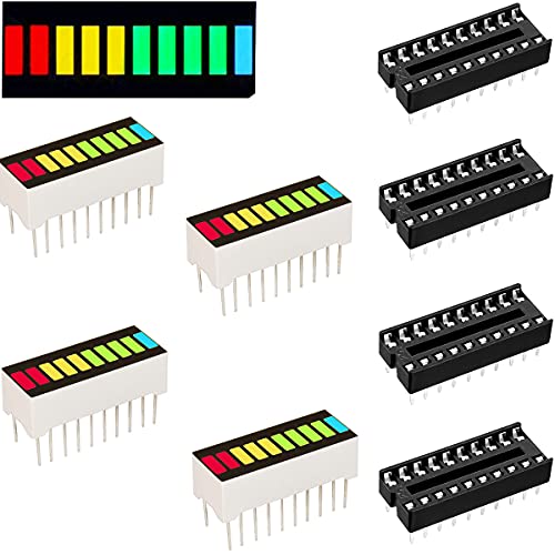 LAVETT㤨LED Сɽ 10 LED С ɽ⥸塼 4  LED Хåƥ ٥ С Ÿɽ󥸥 ⥸塼ֲ DIP-20 IC å Arduino DIY  4ĥå ̵פβǤʤ1,308ߤˤʤޤ