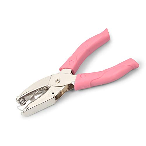 ハンドパンチ ペーパーパンチ 穴開けパンチ 丸 6mm クラフトパンチ デコレーション ピアス台紙用 子供..