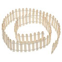 ミニフェンス ミニチュア 柵 フェアリーガーデン 装飾品 DIY クラフト 風景盆栽 庭(カーキ)