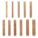 編み針 手あみ針 くつした針 毛糸工具 プレゼント 竹製 11サイズ 長さ13cm 2.0 mm-5.0mm 送料無料