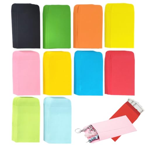ミニ封筒 10色 小さい 色付きの封筒 小型 粘着フラップ付き 色付きの封筒 現金封筒 名刺封筒 ために ジュエリー チケット ギフトカード 賃金 ビーズ 小物...