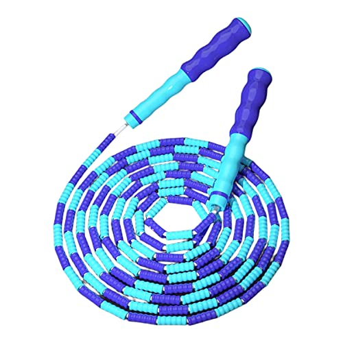 縄跳び 子供 ジャンプロープ フィットネス エクササイズ トレーニング タングルフリー 柔らかい 加重ジャンプロープ 大人 女性 スピードジャンプロープ 調整可...