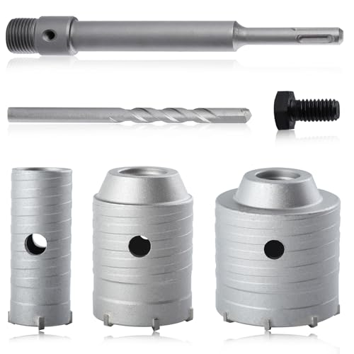 コンクリートホールソー コンクリートホールソーキット ホールソーセット 石工用ホールソー 穴あけドリ..