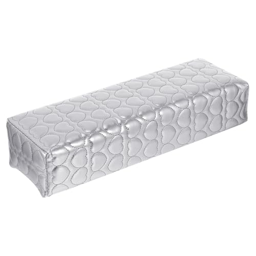 ネイルアームレスト 手の枕 マニキュア ハンドピロー ハート柄 PU 腕置き ネイルサロン ジェルネイルま..