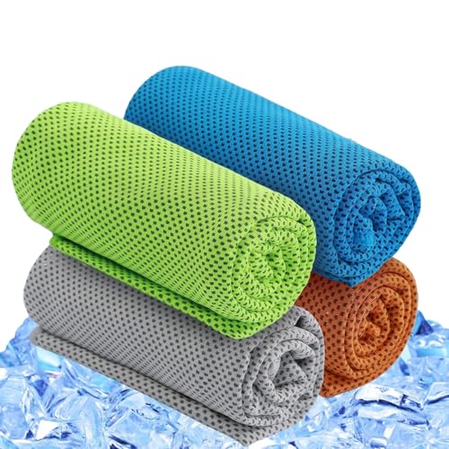 冷却タオル 冷感タオル クールタオル 熱中症対策 速乾タオル ポリエステル 超吸水 軽量 速乾 熱中症対..