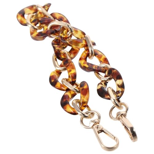 アクリル メタル 財布チェーン ハンドル ストラップ ショート 14.5インチ 樹脂チェーン 交換用ストラッ..