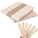 木製棒 木材スティック スティック棒 DIY ミニ棒 木製 DIY 手作り クラフトスティック 工芸スティック 創造力 いろんな芸術品や作品を作り用に ウッドスティック 業務用 木製スライス パーティー (100PCS) 送料無料