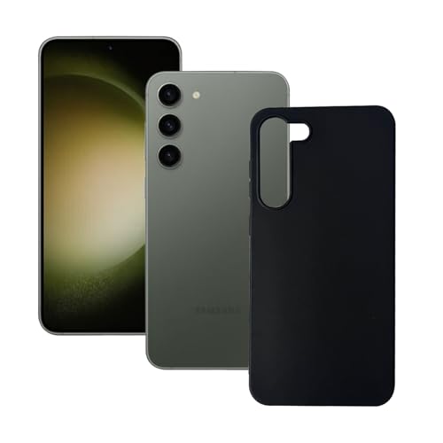 Galaxy S23 Plus ケース TPU 耐衝撃薄型 軽量 擦り傷防止 落下防止 滑り止め指紋防止 防塵 耐久 携帯便利 Galaxy S23+ ケースカバー 黒い 送料無料のサムネイル