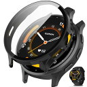 GARMIN Venu 3 カバー ガーミン Venu 3 ケース GARMIN Venu 3 ケースPC素材 カバー ガーミン Venu 3 カバー ガラスフィルム一体型 全面保護 二重構造 防塵 日本旭硝子材 キズ防止 軽量 ブラック 送料無料(2)