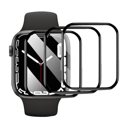 Apple Watch 保護フィルム Series SE2 / SE / 6 / 5 / 4 40mm 対応 PET複合材 保護フィルム 3D曲面保護フィルム 高透過率液晶保護 キズ防止 防塵 ピクセルウォッチ 保護フィルム 衝撃吸収 指紋防止 撥油性 (3枚セット,40mm) 送料無料