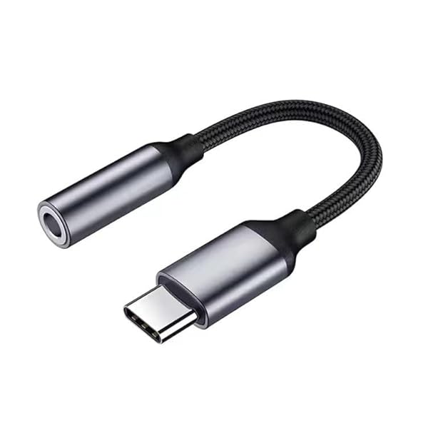 タイプc イヤホンジャック 変換 オーディオ 変換 USB C 3.5mm 3極 4極 イヤホン変換アダプター 音量調節 / 通話 / 音楽対応 DAC搭載 ハイレゾ音質 24bit / 96KHz対応 高耐久性 iPhone15 / 16 シリーズ / Pad / Mac / Android / Type Cなど機器に適 (編組線， ...