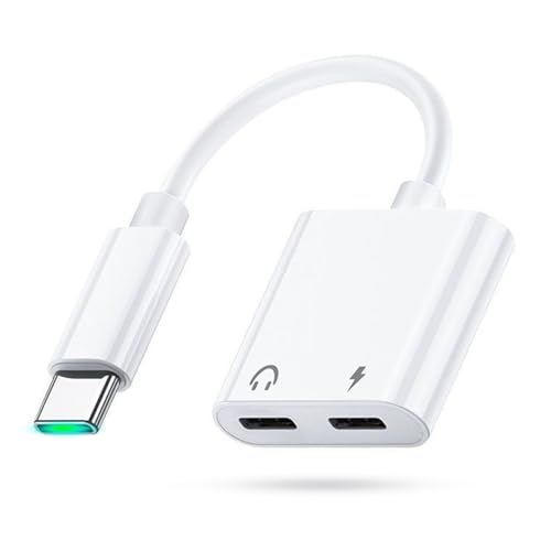 イヤホン変換アダプタ Type-C to Type-C 変換イヤホンジャック 2in1 30W急速充電 音楽再生/通話操作対応 搭載16bit/48KHz Hi-Fi音質 Android/Pad/PadPro / phone15 / 15pro / windows/Type Cなど機器に適 送料無料