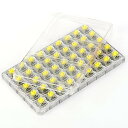 触覚軸 メカニカルスイッチ Gateron 3針50 gf SMD触覚軸セット 防塵レバー付き 耐久性80 M MXスイッチ ホットスワップ用メカニカルキーボード交換用 (45 PCS イエロ) 送料無料