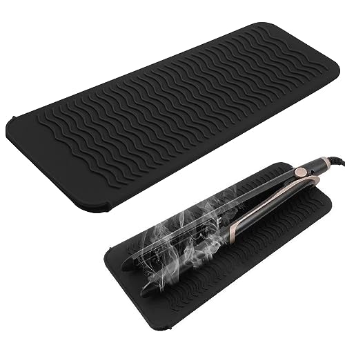 ヘアアイロンポーチ ヘアアイロン マット ヘアアイロン収納ケース ヘアアイロン 耐熱マット 耐熱収納ポ..