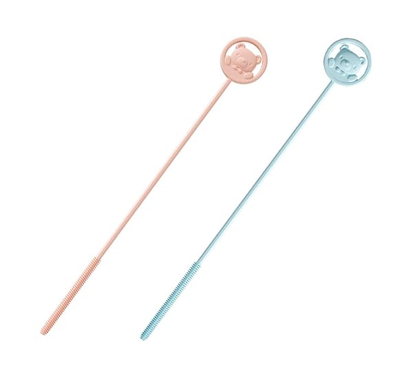 ストローブラシ 2枚セット ボトル シリカゲル クリーナー クリーナー パイプ 送料無料