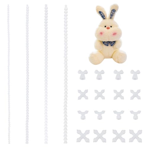 トイスケルトンパーツ ぬいぐるみ 骨組み 組み立て必要 コネクター ドールメーキングアクセサリー ドー..