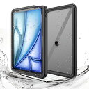 iPad Air 11インチ 防水ケース M2 2024 第6世代 10.9インチ iPad Air 5 / 4 カバー iPad Air ケース 11インチ IP68規格 防雪 防塵 耐衝撃 全面保護 お風呂 薄型 海