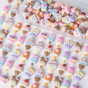 デコパーツ 樹脂 セット アイスクリーム 自由にDIY可能 様々なモチーフ アクセサリーパーツ デコパーツ かわいい キャラクター デコ 素材 ビーズ ホイップ...