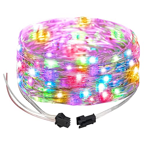 LEDߥ͡饤  ή ե꡼饤 ɥ쥹ǽ  5m 50LEDs WS2812B IC=RGBIC ...
