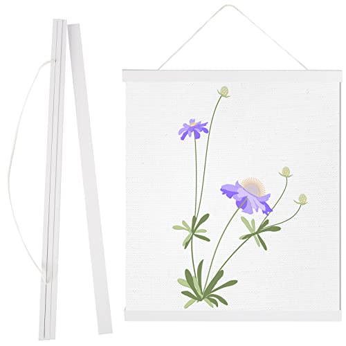 タペストリー棒 ポスターハンガー マグネット 天然木 ポスターフレーム 幅40cm 組立簡単 壁掛け オフィ..