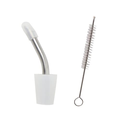 ケトル用 注ぎ口 延長注ぎ口 アウトドアケトル スキッター ポット 器具 キャンプ ケトル 洗浄ブラシ付き ノズル コーヒー 部品 軽量 アルミ ステンレス製 キャンプ ケトル対応 送料無料