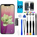 iPhone Xr LCD 液晶パネル 6.1' 3Dタッチ付き フロントパネル 修理用交換用LCD 修理工具付き(iPhoneXr) 送料無料
