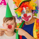 ピエロ鼻 赤い鼻 猫ロボット鼻 赤い鼻のトナカイ 赤いスポンジボール コスプレ用 ...