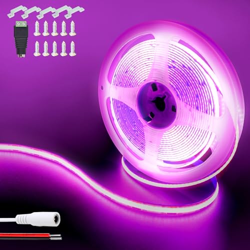 COB LEDȥåץ饤 (भФդȥåפΤ) 2M ѡץ 12V³ LED320/M Ϥʸ 8m...