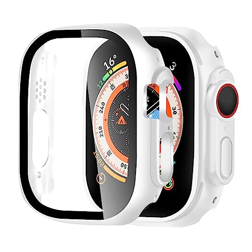 Apple Watch ケース 49mm アップルウォッチ カバー 一体型 Apple Watch カバー 二重構造 アップルウォッチ ケース PC素材 Apple Watch Ultra3/2/1 アップルウォッチウルトラ3/2/1 対応(49mm ホワイト) 送料無料 Apple Watch ケース 49mm アップルウォッチ カバー 一体型 Apple Watch カバー 二重構造 アップルウォッチ ケース PC素材 Apple Watch Ultra3/2/1 アップルウォッチウルトラ3/2/1 対応(49mm ホワイト) 送料無料