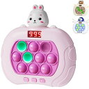 プッシュポップ ゲーム 電動 光る 知育玩具 6モード 999+レベル スクリーン付 4歳 5歳 6歳 7歳 小学生 女の子 プレゼント 集中力 おもちゃ スト...