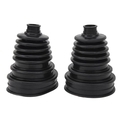 CVジョイントブーツ 等速ジョイントブーツ ドライブシャフトブーツ 2個入り 防塵 耐熱性 シリコン製 ブ..
