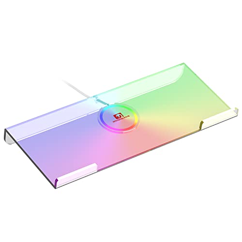 コンピューターキーボードスタンド PCキーボードスタンド キーボードスタンド 高級アクリルpc 366種類のRGB LEDバックライト キーボードトレイ USB 透明アクリルチルトキーボードスタンド デスク 家庭 コンパクト(アクリル) コンピューターキーボードスタンド PCキーボードスタンド キーボードスタンド 高級アクリルpc 366種類のRGB LEDバックライト キーボードトレイ USB 透明アクリルチルトキーボードスタンド デスク 家庭 コンパクト(アクリル)