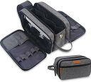 トイレタリー バッグ トラベル トイレタリーオーガナイザー キット 耐水性 大型 シェービングバッグ トイレタリーアクセサリー化粧品バッグ グレー