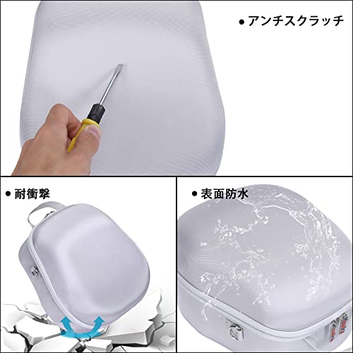 ソニー Sony PlayStation VR2 PSVR2 収納ケース 保護ケース ケース 互換品 ホワイト (ケースのみ)