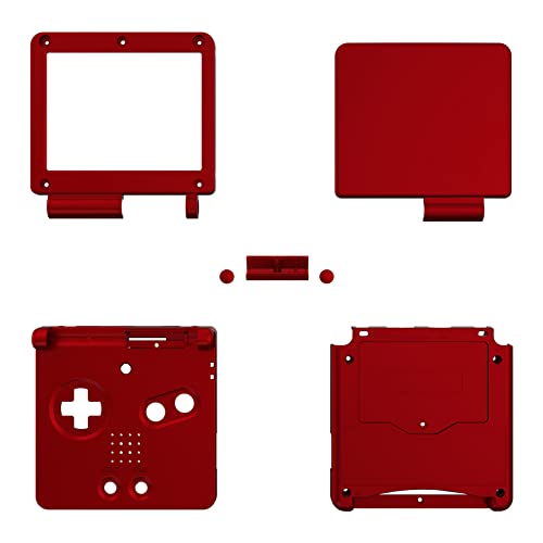 GBA SP カスタム 交換用 ハウジングシェル IPS 標準 LCD 両方に 対応 -コンソールやスクリーンは付属していません スカーレッド GBA SP カスタム 交換用 ハウジングシェル IPS 標準 LCD 両方に 対応 -コンソールやスクリーンは付属していません スカーレッド