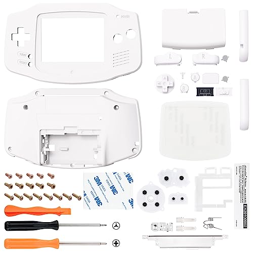 ゲームボーイアドバンス GBA 交換用 シェル フルハウジング カバー ボタン付き ゲームボーイアドバンス GBA用 IPS 標準LCD 両方に 対応 コンソールとIPSスクリーンは付属していません ホワイト交換シェル&ホワイト交換ボタン ゲームボーイアドバンス GBA 交換用 シェル フルハウジング カバー ボタン付き ゲームボーイアドバンス GBA用 IPS 標準LCD 両方に 対応 コンソールとIPSスクリーンは付属していません ホワイト交換シェル&ホワイト交換ボタン