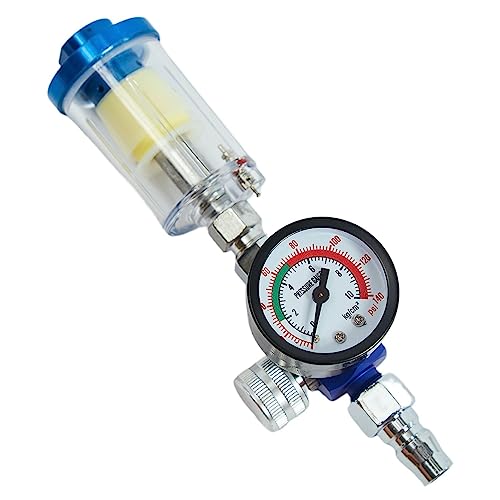 エアーフィルター エアフィルター レギュレーター機能付き 圧力調節可能 スプレーガン用 水分セパレー..