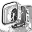 Apple Watch 6 5 4 SE ケース 2個セット 防水 カバー 44mm 対応 一体型 フルカバー保護 ケース 装着簡単 耐衝撃 Apple Wat...