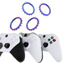 xbox elite series 2 core 対応 elite series 2 対応 xbox one elite 対応 xbox series X / S 対応 交換用アクセントリング ASRバージョンシェル 対応 光沢 ある交換アクセントリング カメレオンパープルブルー 送料無料