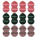 クッションパフ メイクパフ スポンジ クッション (24個セット) メイク用スポンジパフ ファンデーションスポンジパフ 乾湿両用 肌に優しい メイクを均一に塗る ファンデーション パフ 化粧用