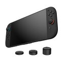 Switch 2 対応 アナログスティックカバー スティックカバー コントローラー キャップ シリコン ジョイスティックカバー ジョイコン キャップ 修理 交換用 カバー に近いデザイン (高 中 低6個セット ブラック) 送料無料
