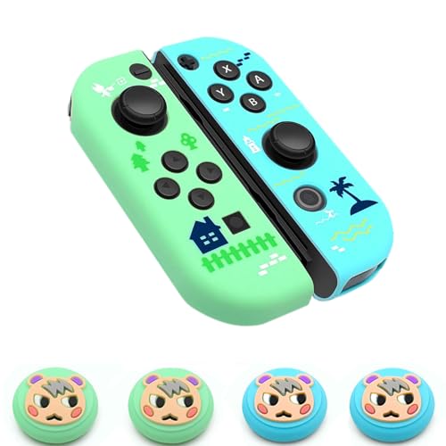 Joy Cons シリコンカバー + 4×スティックカバー 超可愛いテーマ柄 左右 ケース ハンドル 互換品 ソフトタイプ 着脱簡単超耐磨 超薄型 最軽量 防汚 防塵 Switch / Switch Oled JoyCon 対応 送料無料 Joy Cons シリコンカバー + 4×スティックカバー 超可愛いテーマ柄 左右 ケース ハンドル 互換品 ソフトタイプ 着脱簡単超耐磨 超薄型 最軽量 防汚 防塵 Switch / Switch Oled JoyCon 対応 送料無料