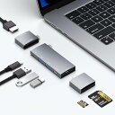 MacBook USB Cハブ USB Cハブ8 in 2 2 HDMI 4K 60Hz 2 USB A Data Ports MicroSD SD Card ...
