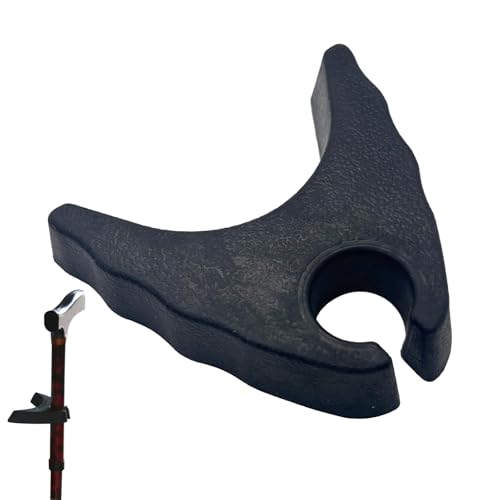 ステッキホルダー ステッキ アクセサリ 軽量 簡単取り付け 安定性 杖の転倒防止 設置簡単 杖置き 松葉..