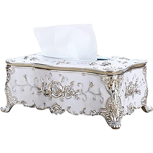 ティッシュカバー ティッシュケース 高級 ゴージャス ティッシュボックス キラキラ 豪華 おしゃれ 北欧 ペーパータオル ホルダー リビングルーム 家 キッチン ベッドルーム 車用 インテリア 装飾品 ギフト プレゼント シルバー