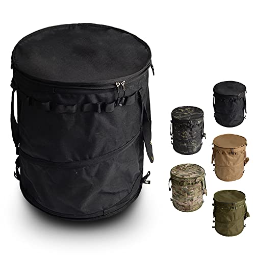 キャンプ トラッシュボックス ポップアップ ゴミ箱 コンテナ ギア 収納 ストーブ ランドリーボックス ..